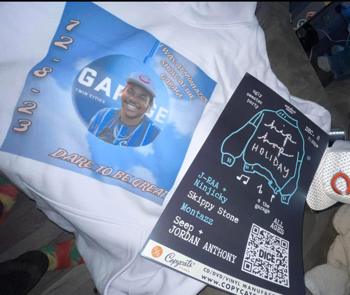 The Garage X m0ntazz V.1 Showtime Sweatshirt (SOLD OUT)
